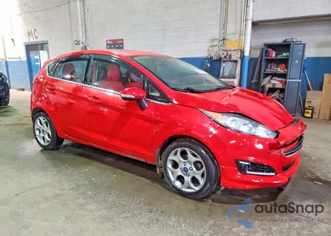 2013 Ford Fiesta Titanium z USA, uszkodzony, nr VIN 3FADP4FJ2DM217773